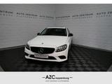 Mercedes-Benz C 220 Lim Avantgarde LED+Navi+Kamera+Teilleder - Mercedes-Benz C 220 mit Diesel-Antrieb: Weiß, Ambiente-Beleuchtung, Limousine