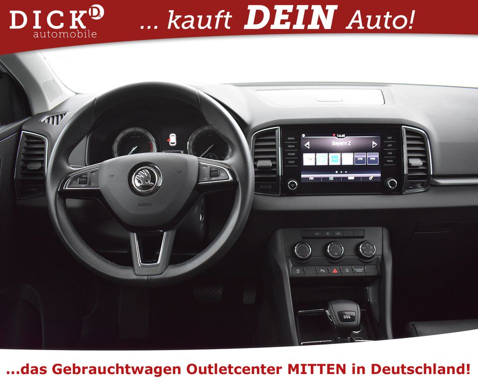 Skoda Karoq 1.5TSI DSG Ambit VOLL LEDER+NAVI+KAMER+18"
