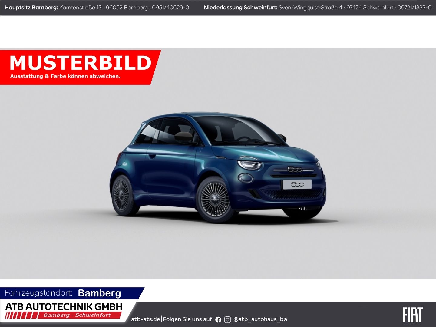 Fahrzeugabbildung Fiat 500 Hybrid Limousine ICON, K-Paket,Rückfahrkamer