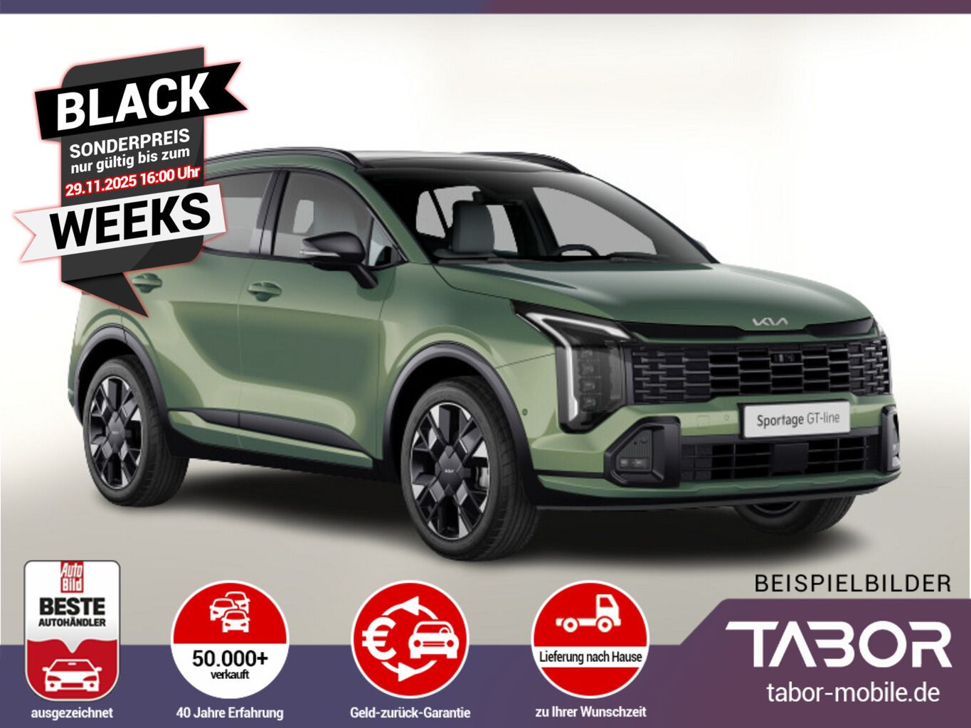 Kia Sportage 150 DCT FL MY26 ACC SHZ PrivG Kam 2xPDC