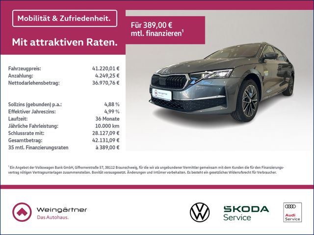 Octavia Combi Ultimate Schwarz 2.0 TDI, AHK, PAN