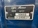 Alfa Romeo 2600 Sprint Coupé - Alfa Romeo Sprint mit Benzin-Antrieb: 2600
