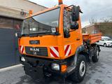 MAN LE 10.220 4X4 BB Kipper MEILER KRAN FUNK - MAN Le 220