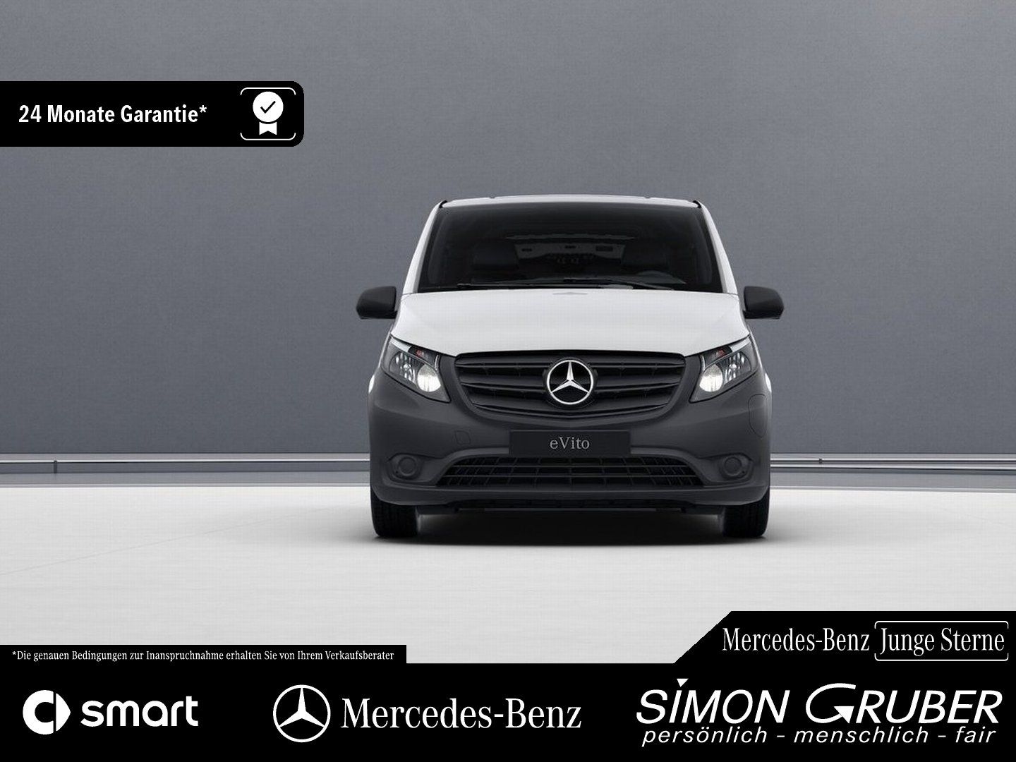 Fahrzeugabbildung Mercedes-Benz eVito 112 Kasten Lang Navi DAB Kamera 3 Sitzer