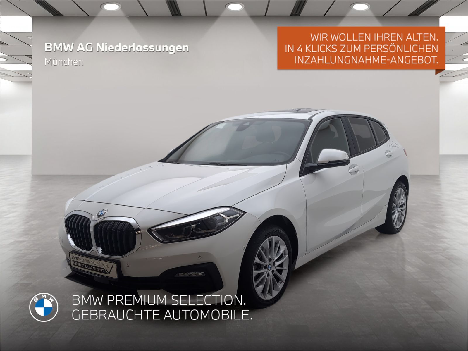 BMW 120i LiveCockpitProf Kamera Pano.Dach LED