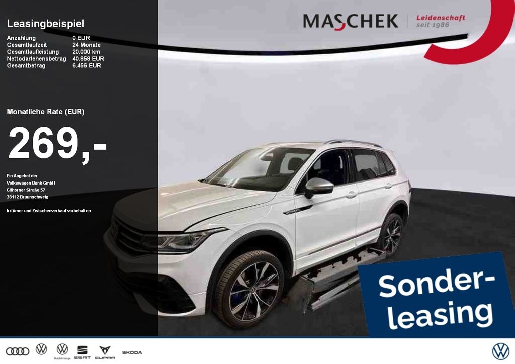 Volkswagen Tiguan R Sonderleasing Pano Leder Sitzh. RearVie