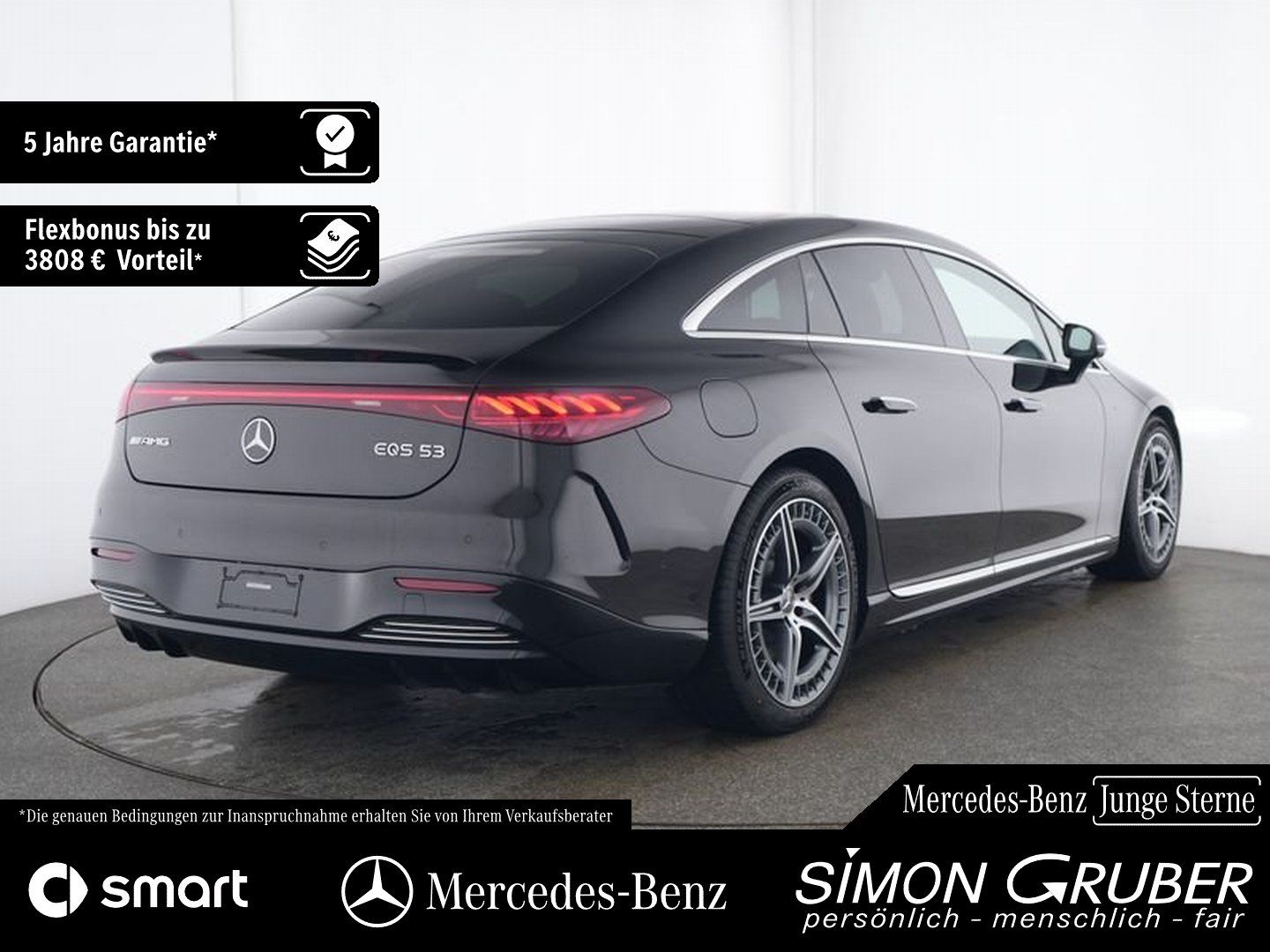 Fahrzeugabbildung Mercedes-Benz EQS 53 4M+ AMG Pano Carbon Sitzkl Massage 118Kw