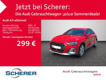 Audi Leasingangebot: Audi A3 allstreet 40 TFSIe S tronic KAMERA ACC AHK NA
