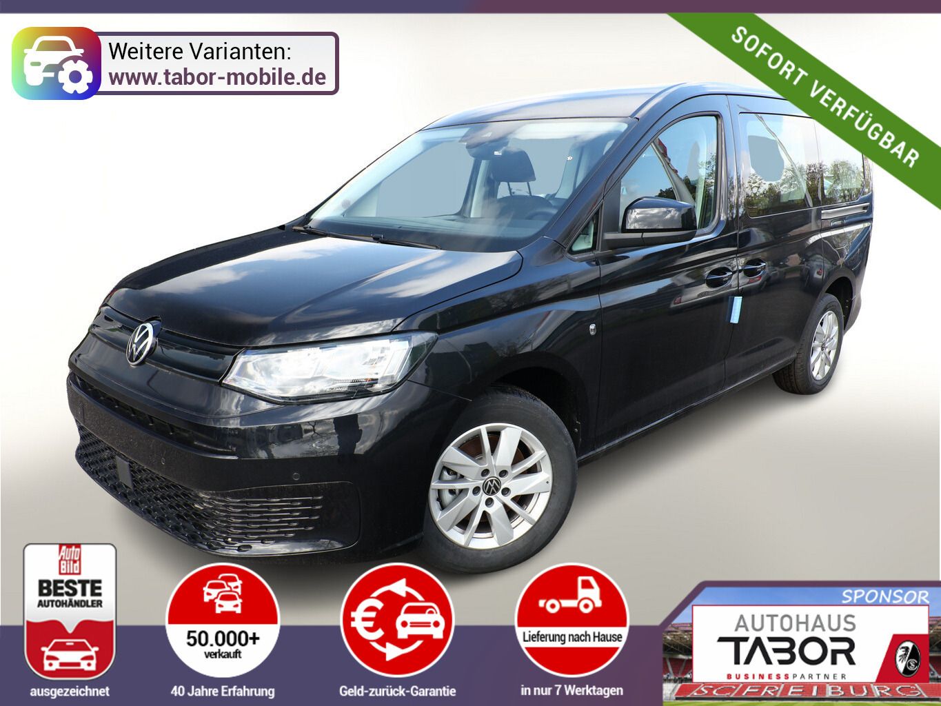 Volkswagen Caddy Maxi Life 7S SHZ 16"LM Klimaaut UVP-33%*