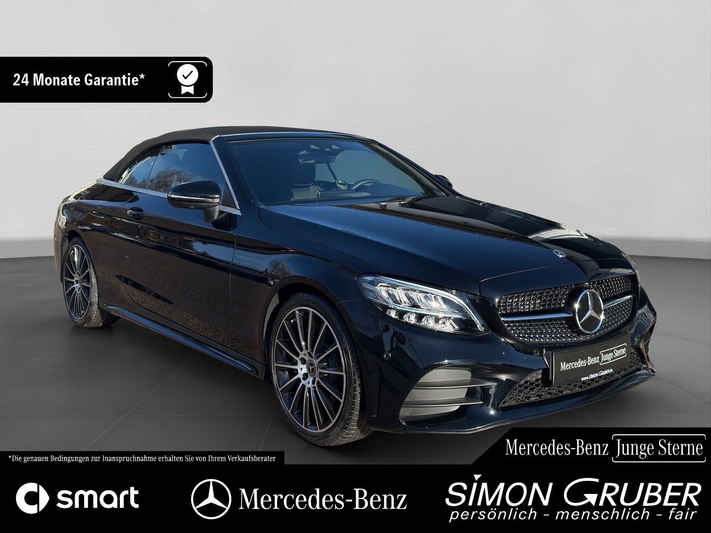 Fahrzeugabbildung Mercedes-Benz C 200 Cabriolet AMG Night Adv Sound 360 Distron.