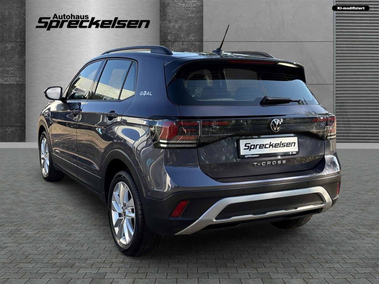 Volkswagen T-Cross 1.5 TSI Automatik Goal Navi LED AHK Rück foto 3