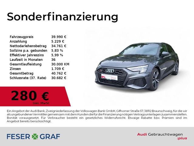 Audi S3 Sportback TFSI S tronic Kamera/Navi+/VC+/LED+