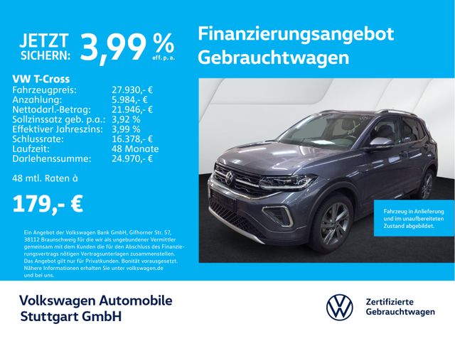 Volkswagen T-Cross R-Line 1.5 TSI DSG Navi Kamera LED  AHK