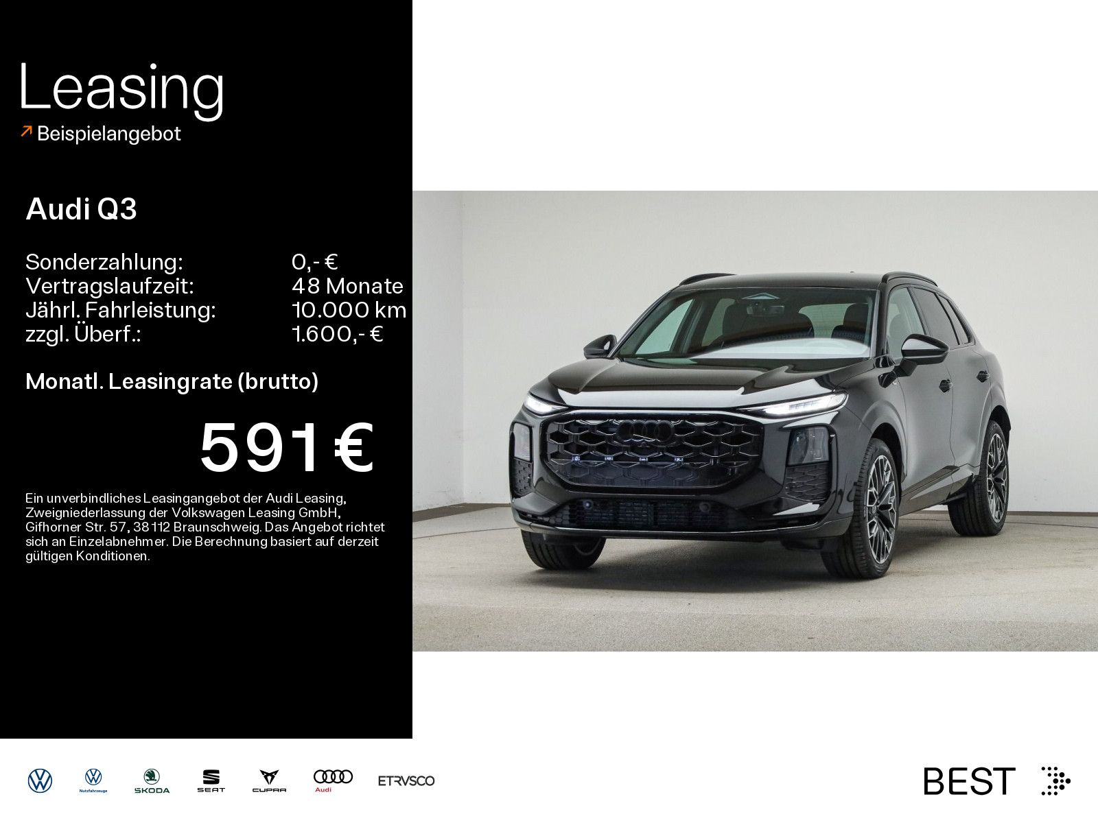 Audi Q3 TDI SLINE*TECHPRO*DMATIX*20ZOLL*KLIMAPAKET*FU