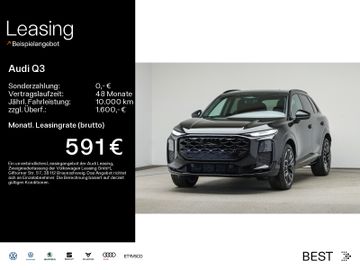 Audi Leasingangebot: Audi Q3 TDI SLINE*TECHPRO*DMATIX*20ZOLL*KLIMAPAKET*FU