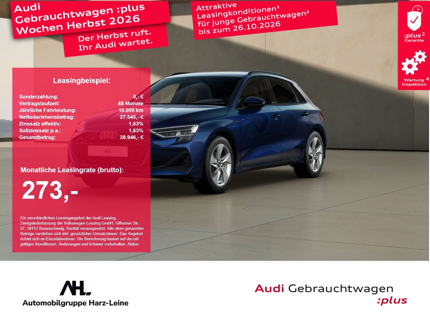 Audi A3 Sportback TFSI 85 kW Sportsitze Rückfahrkamer