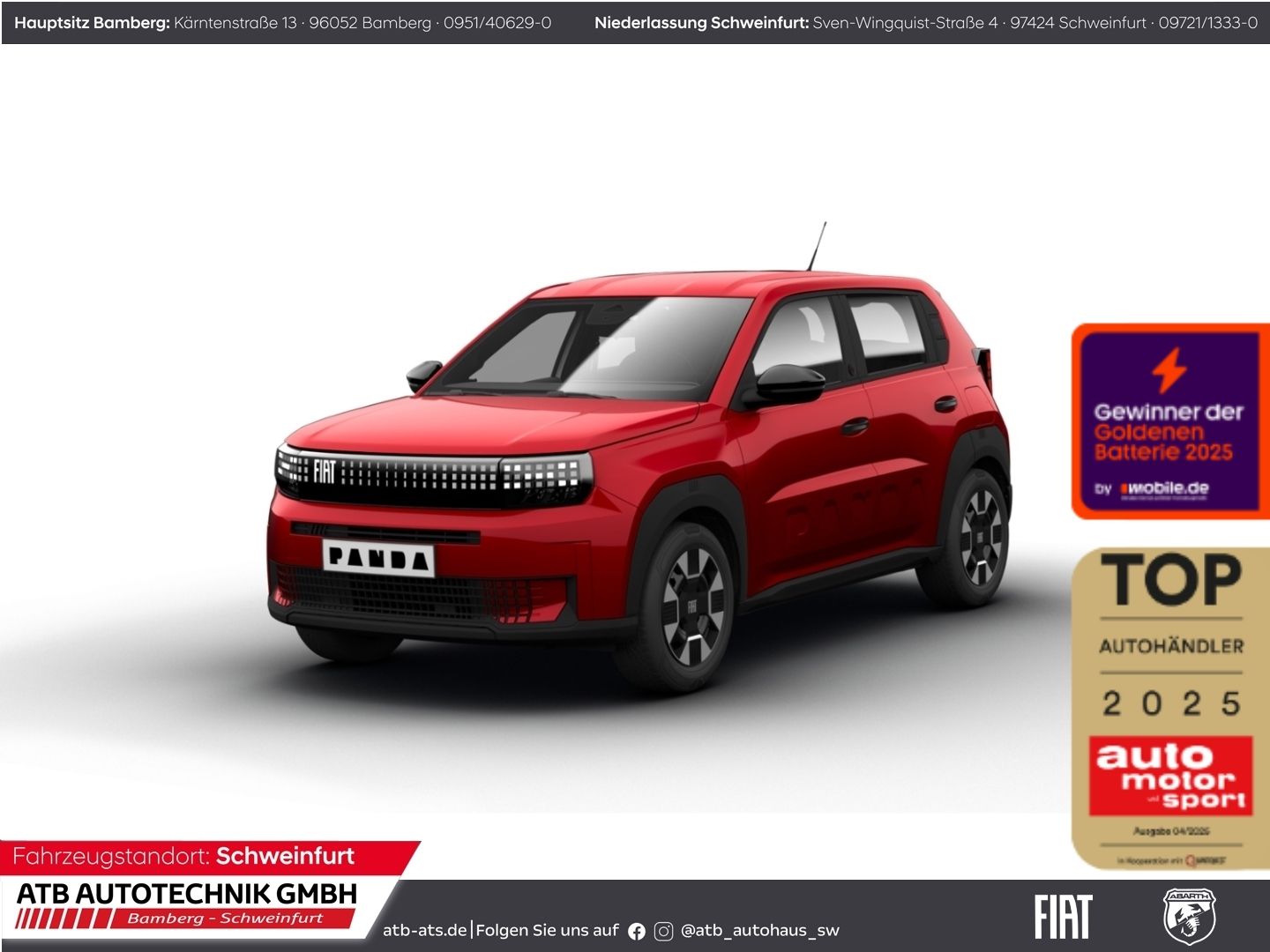 Fiat Grande Panda Elektro 44 kWh ICON LED DAB  PDC