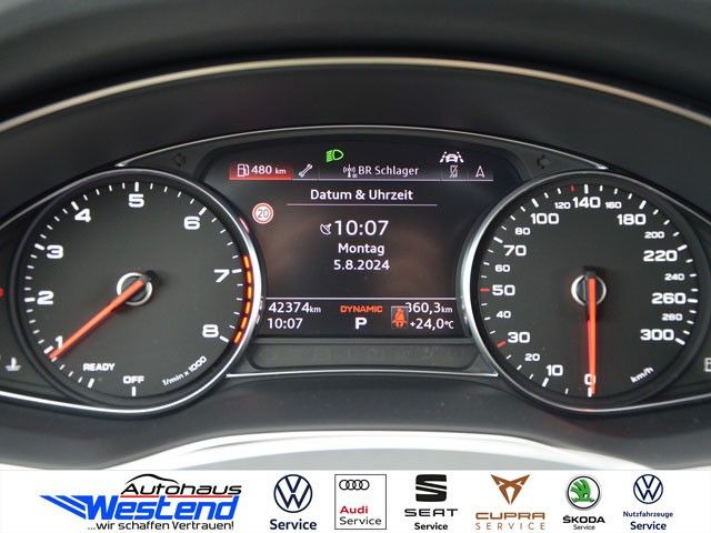 Fahrzeugabbildung Audi A6 Avant sport 45 TFSI 195kW qu. S line LED Navi