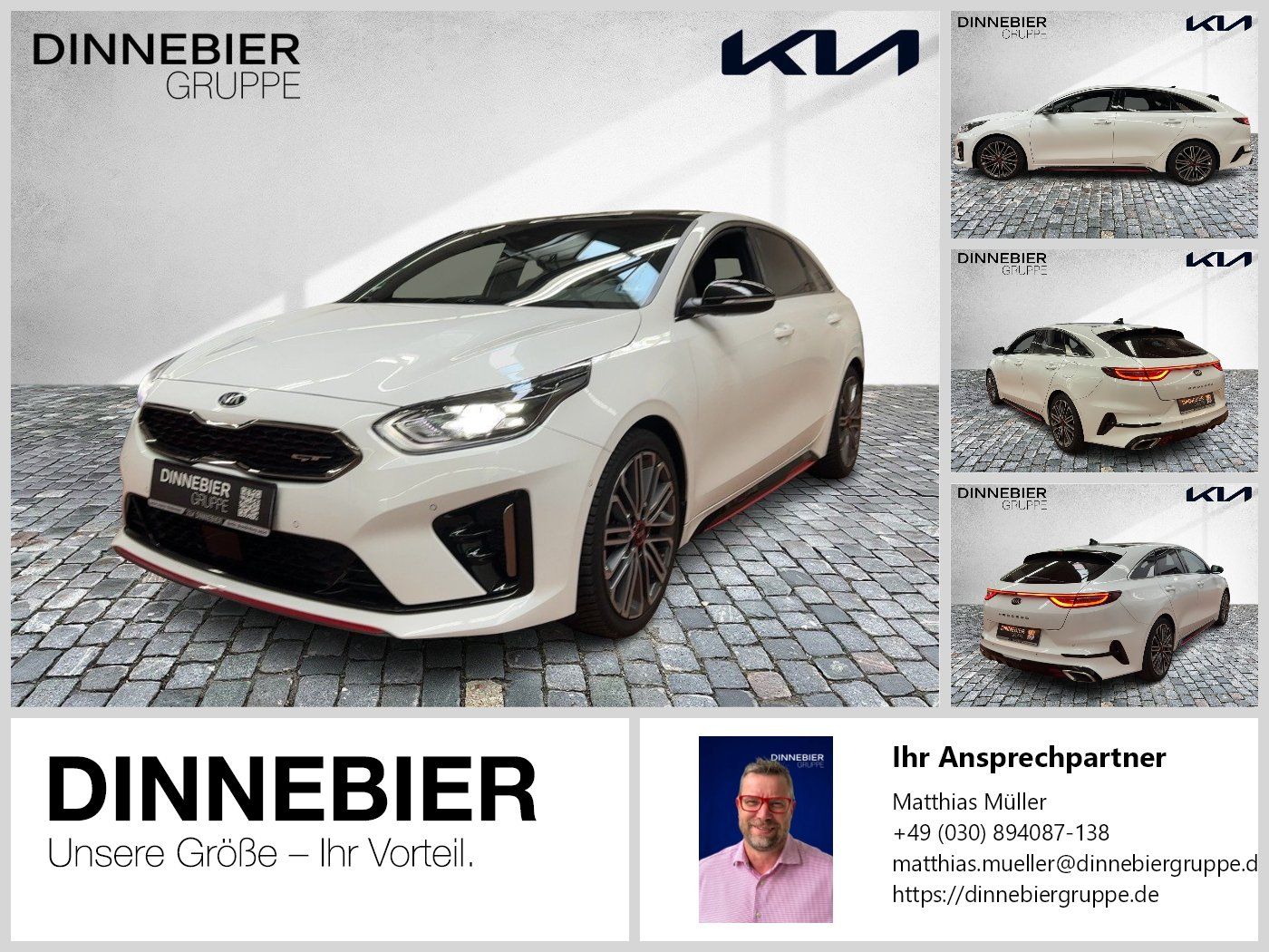 KIA Kia PROcee'd 1.6T GT NAV GD CAM DynLicht LED NAVI 
