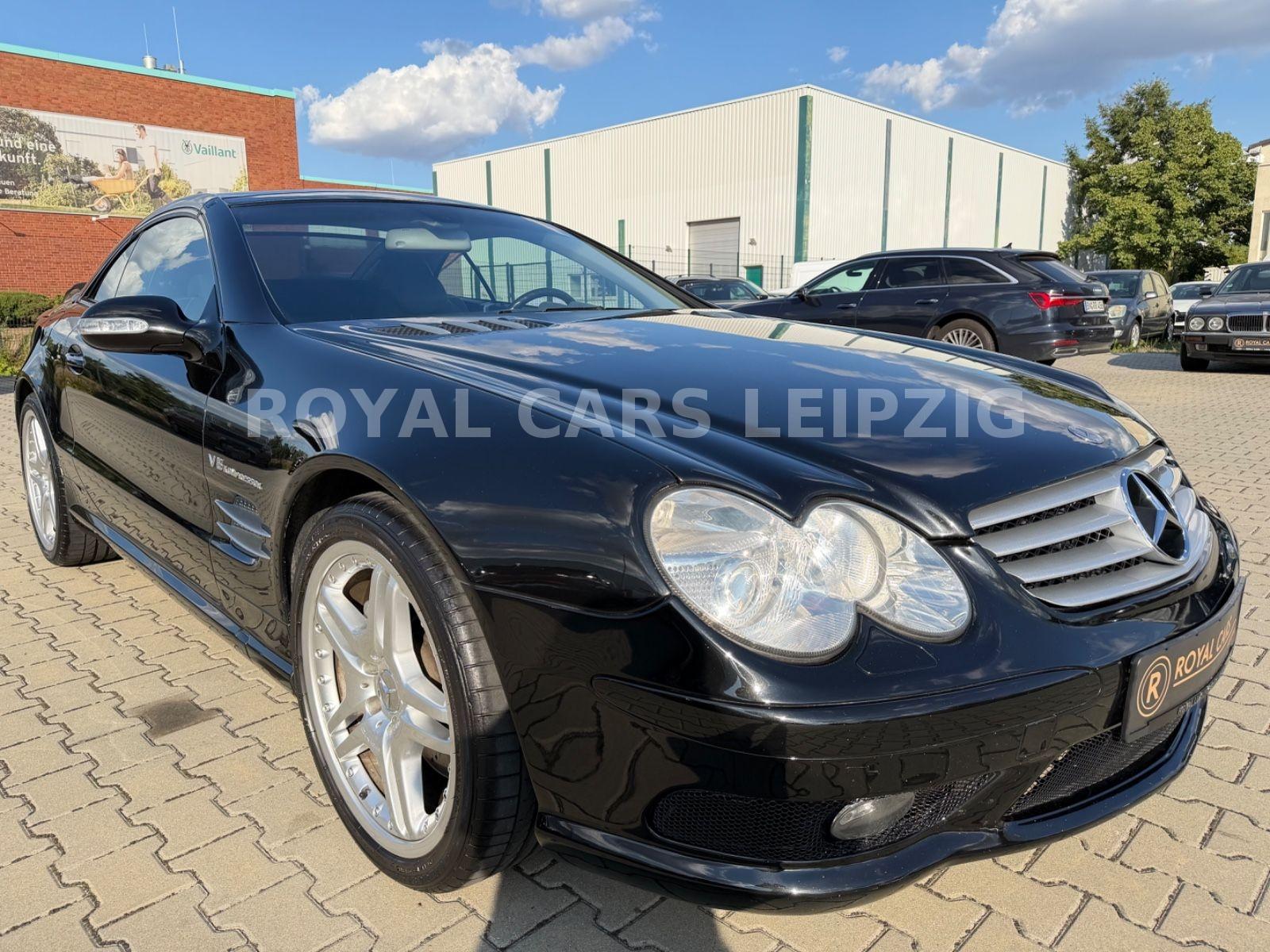 Mercedes-Benz SL 55 AMG V8 V-MAX|Deu FZG|1-Hd|Scheckheft MB|!