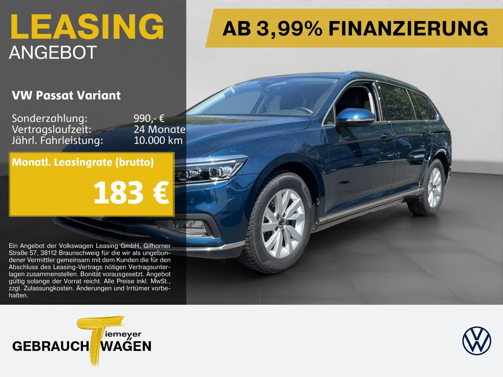 Volkswagen Passat Variant 1.5 TSI DSG ELEGANCE AHK ST.HEIZ