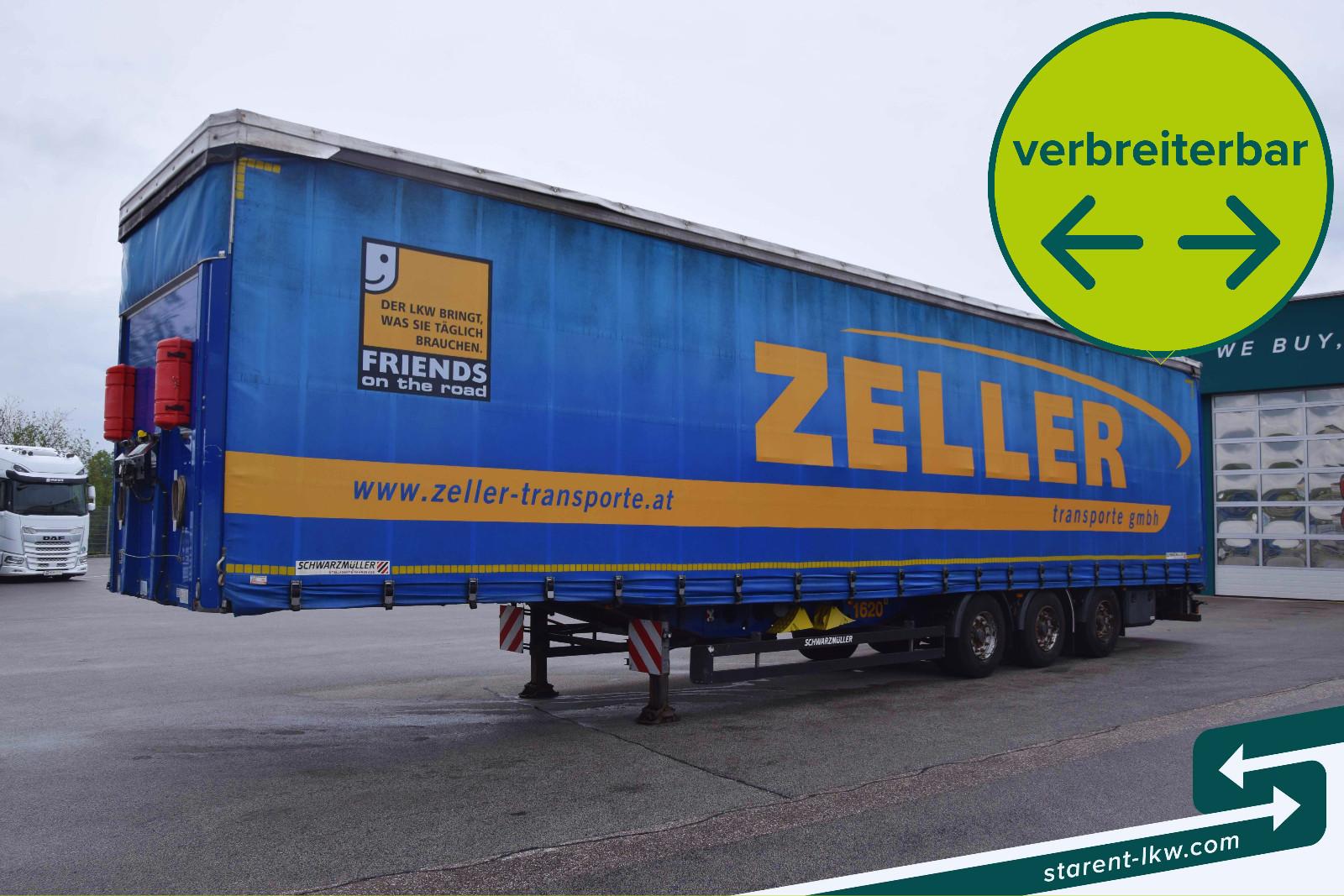 Schwarzmüller Megatrailer Coil Verbreiterbar BPW Hubdach