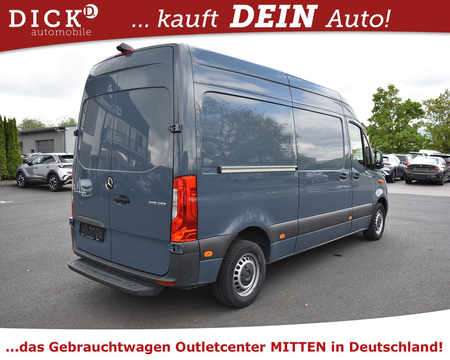 MERCEDES-BENZ Sprinter 315d 9G FWD L2/H2 >LED+NAV+360+ACC+VOLL - Image 8
