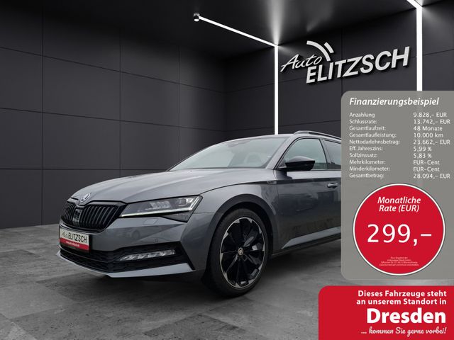 SKODA Superb Combi TDI Sportline DSG 4x4 Matrix Navi A