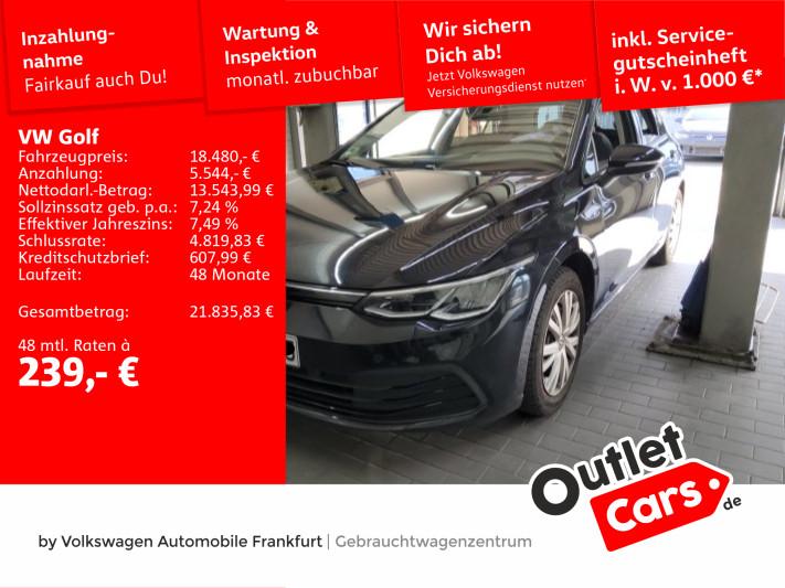 Volkswagen Golf VIII 2.0 TDI Life Navi ACC LED DAB+ LaneAss