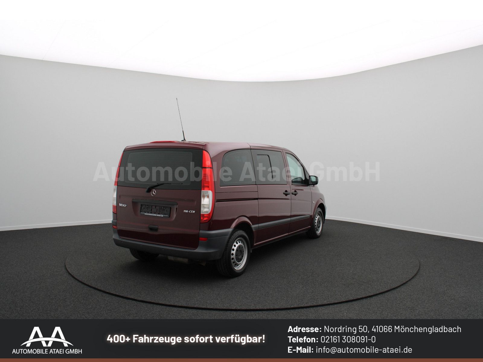 Fahrzeugabbildung Mercedes-Benz Vito Tourer kompakt 116 CDI Aut. *1.HAND* 5002