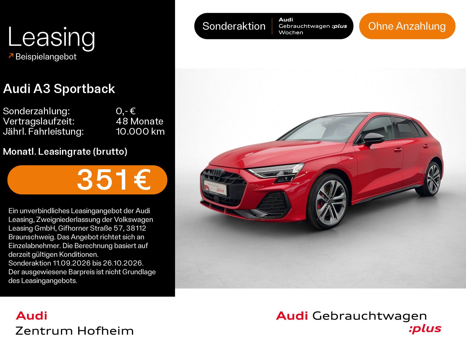 Audi A3 Sportback 45 TFSIe 2x S line S tro Pano LED V foto 1