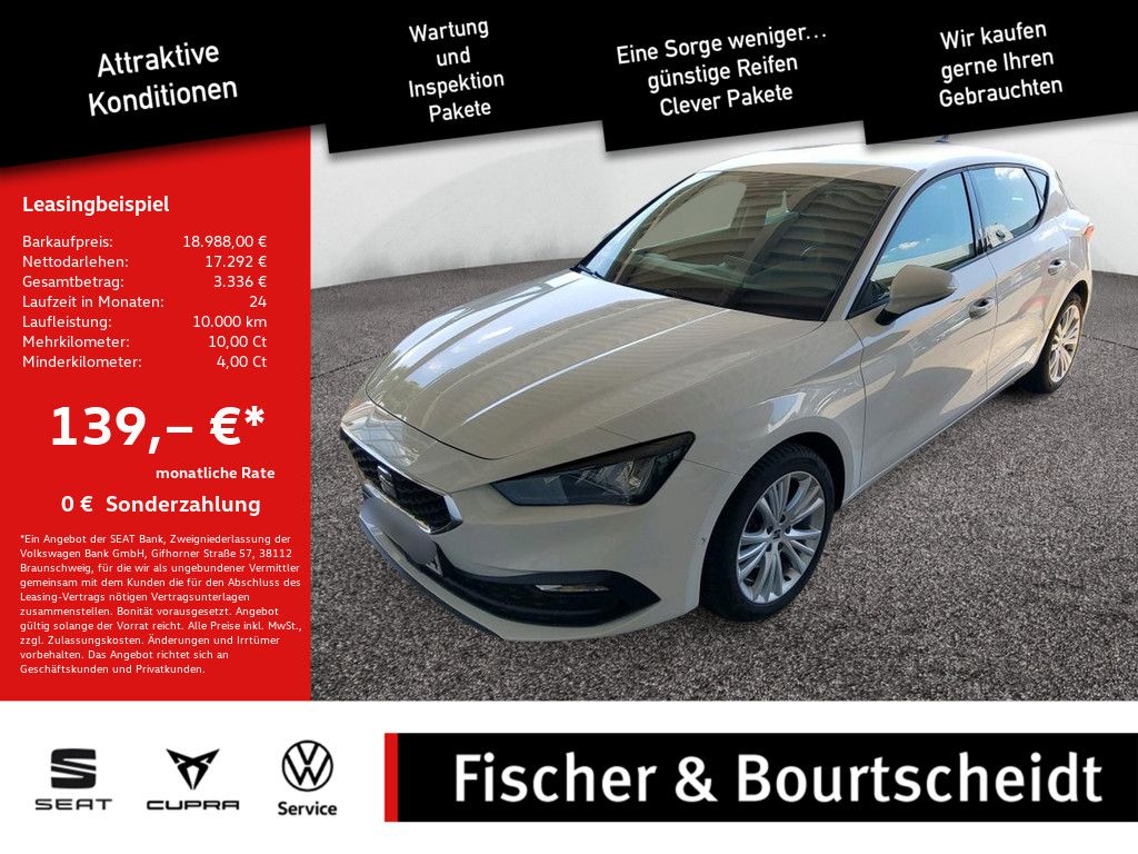 Seat Leon 1.0 TSI Style Edition PDC SHZ KAMERA LED