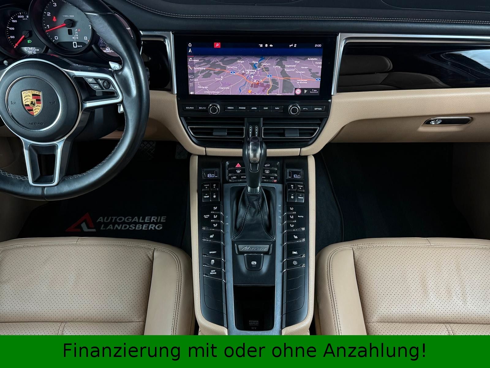 Porsche Macan S Panorama LED 360° Kamera AHK Leder ACC foto 14