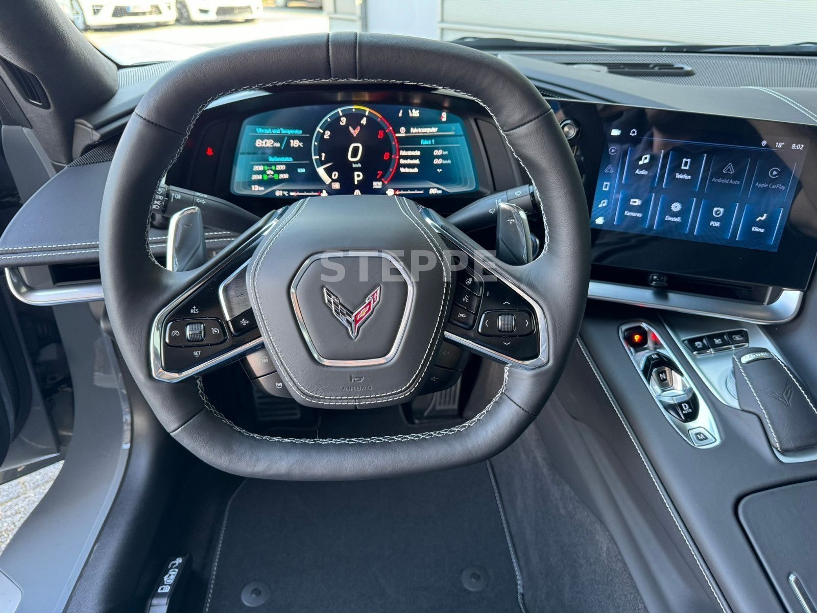 Corvette C8 Stingray Coupe 6,2 V8 3LT Europamodell STEPPE