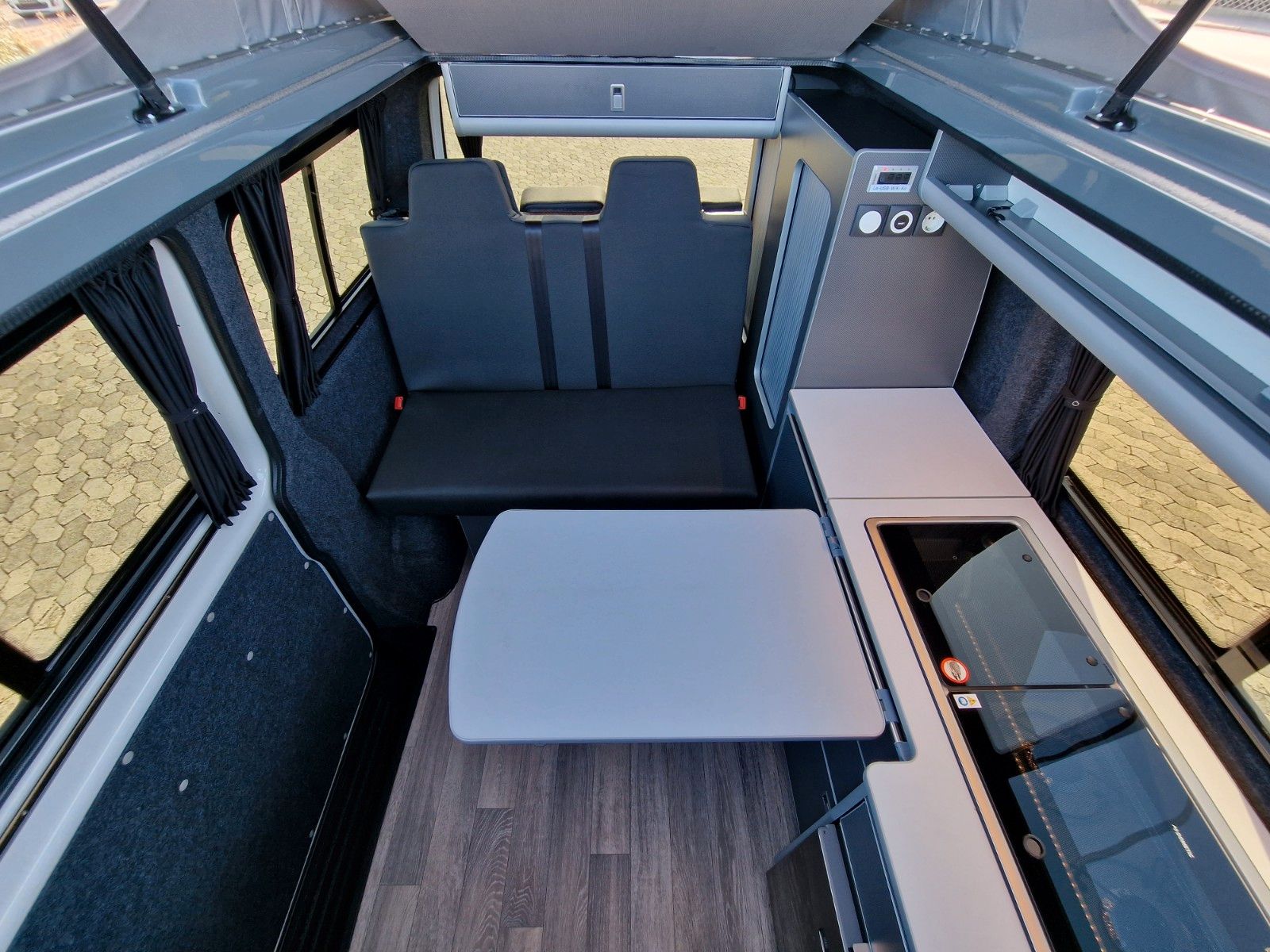 Volkswagen T6 wie California AUFSTELLDACH KÜCHE ALLTAG foto 12