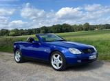 Mercedes-Benz SLK 230*8.000€ investiert*Sammler*Schaltung - blaue Mercedes-Benz SLK 230