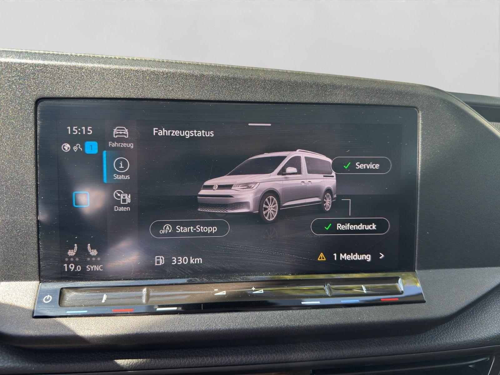 Volkswagen Caddy Maxi TDI 7-SITZE AHK KAMERA App-Connect