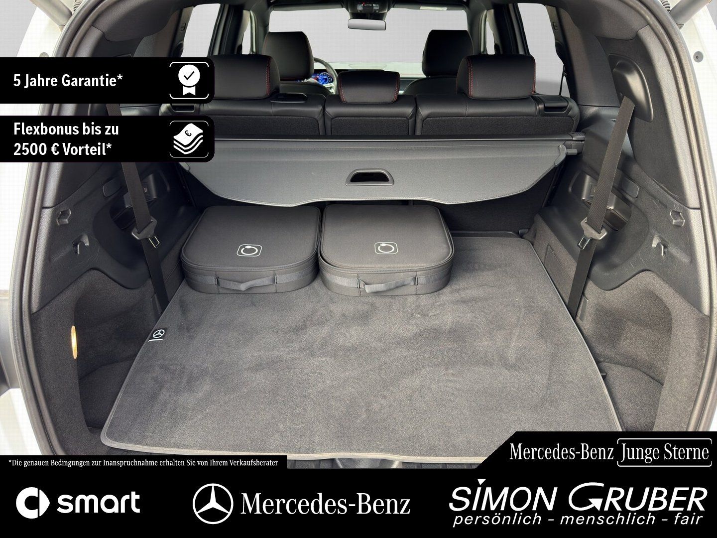 Fahrzeugabbildung Mercedes-Benz EQB 300 4M AMG Night 360 Winter 7Sitze Model 25