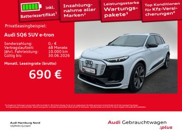Audi Leasingangebot: Audi SQ6 SUV e-tron TechPro Akustik Panorama Navi ACC