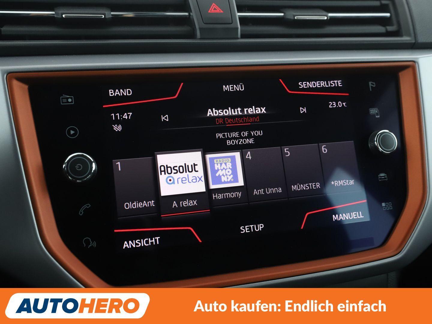 SEAT Arona 1.0 TSI Beats Aut.*NAVI*TEMPO*LED*CAM*SHZ*, миниатюра 19