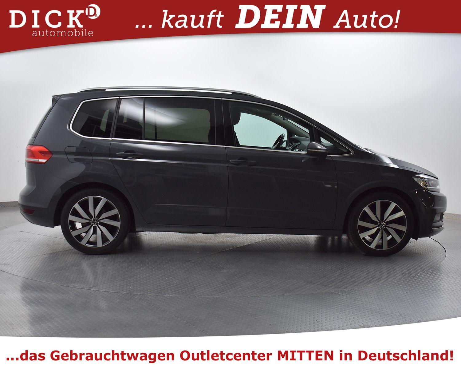 VW Touran 2.0d Highl NAV+LED+KAM+ACC+AHK+MASSAG+18" - Image 5