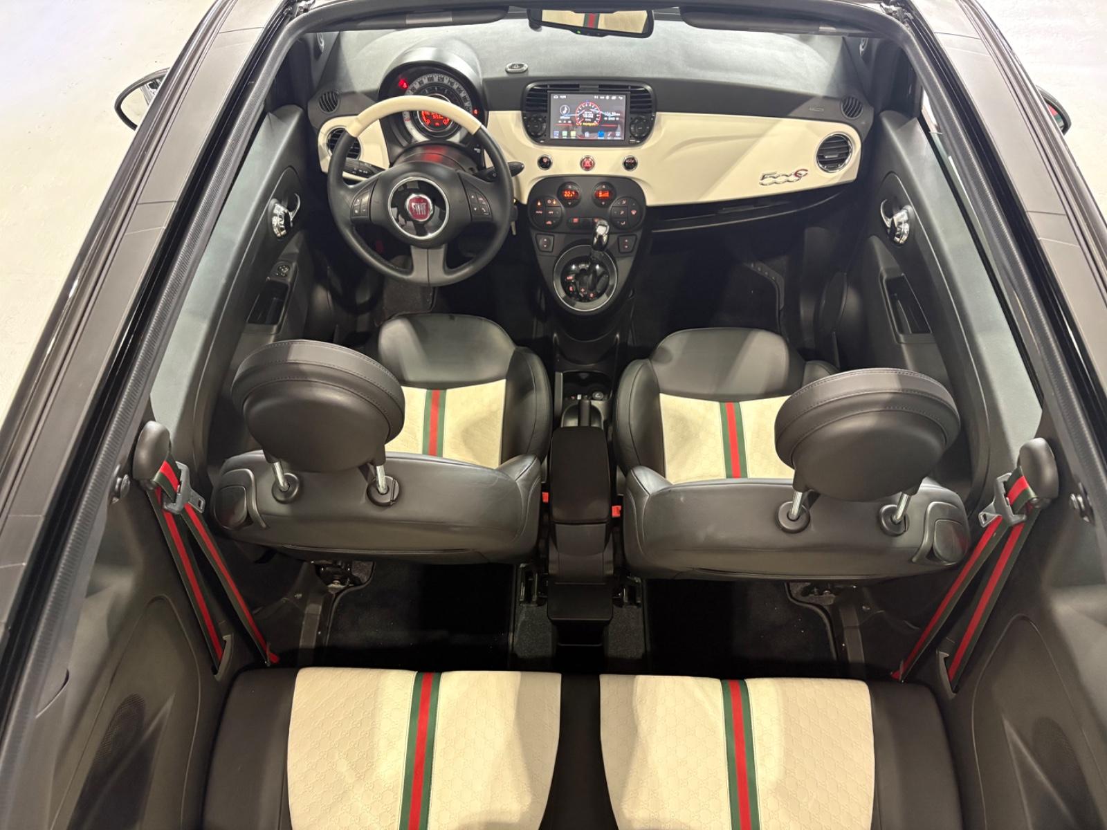Fiat 500 Cabrio by Gucci*Leder*Klimaaut.*