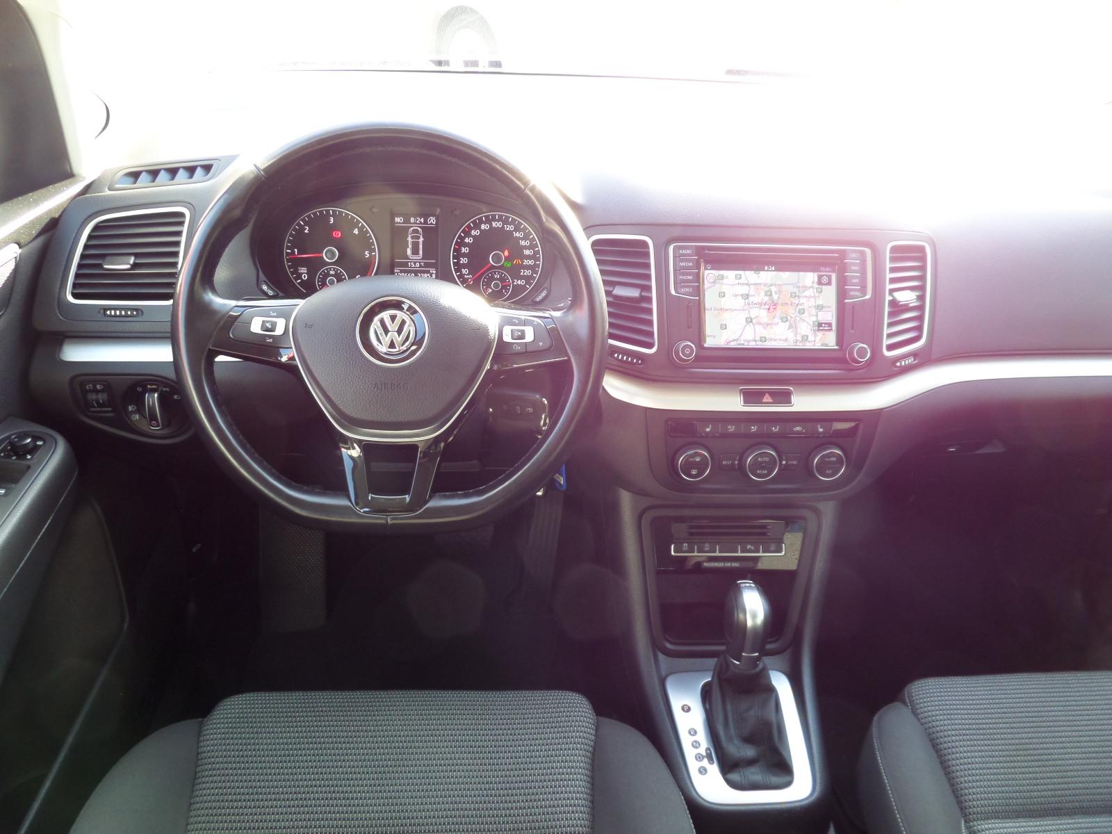 Volkswagen Sharan 2.0 TDI AUTOMATIK-NAVI-7 SITZER, миниатюра 9