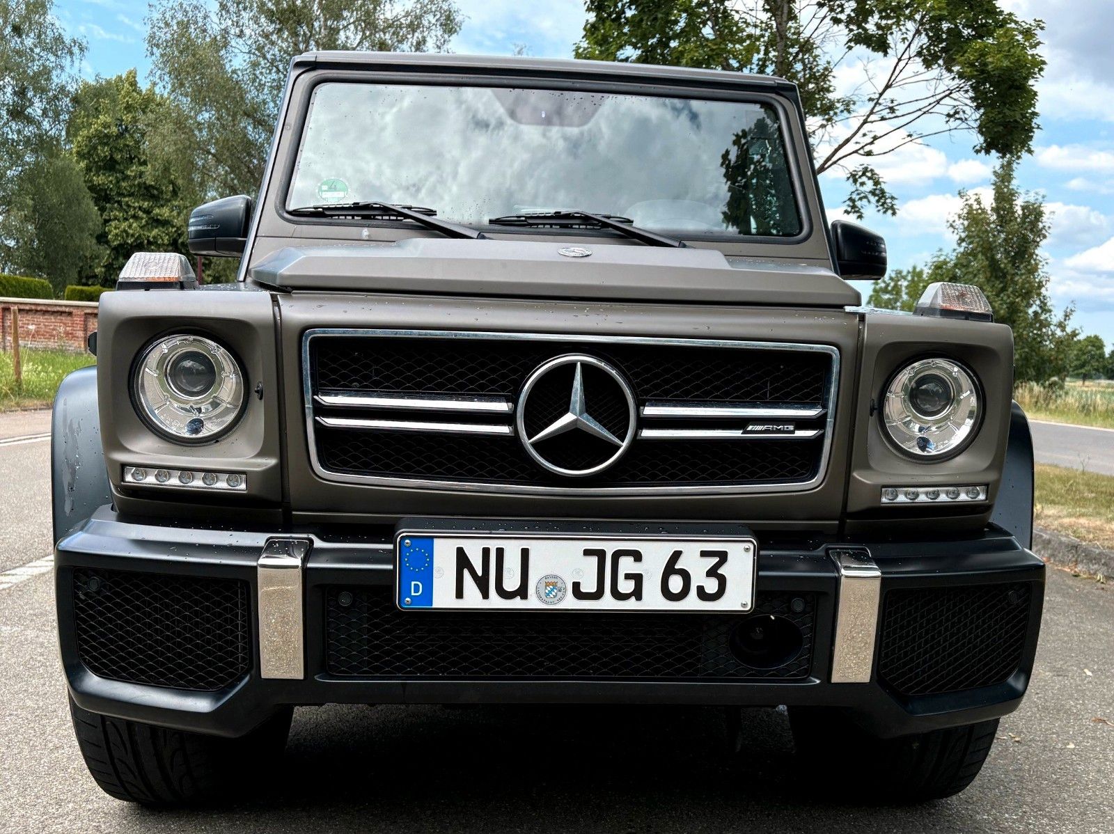 MERCEDES-BENZ G 63 AMG Mercedes magno-gelboliv/designo/8-fach