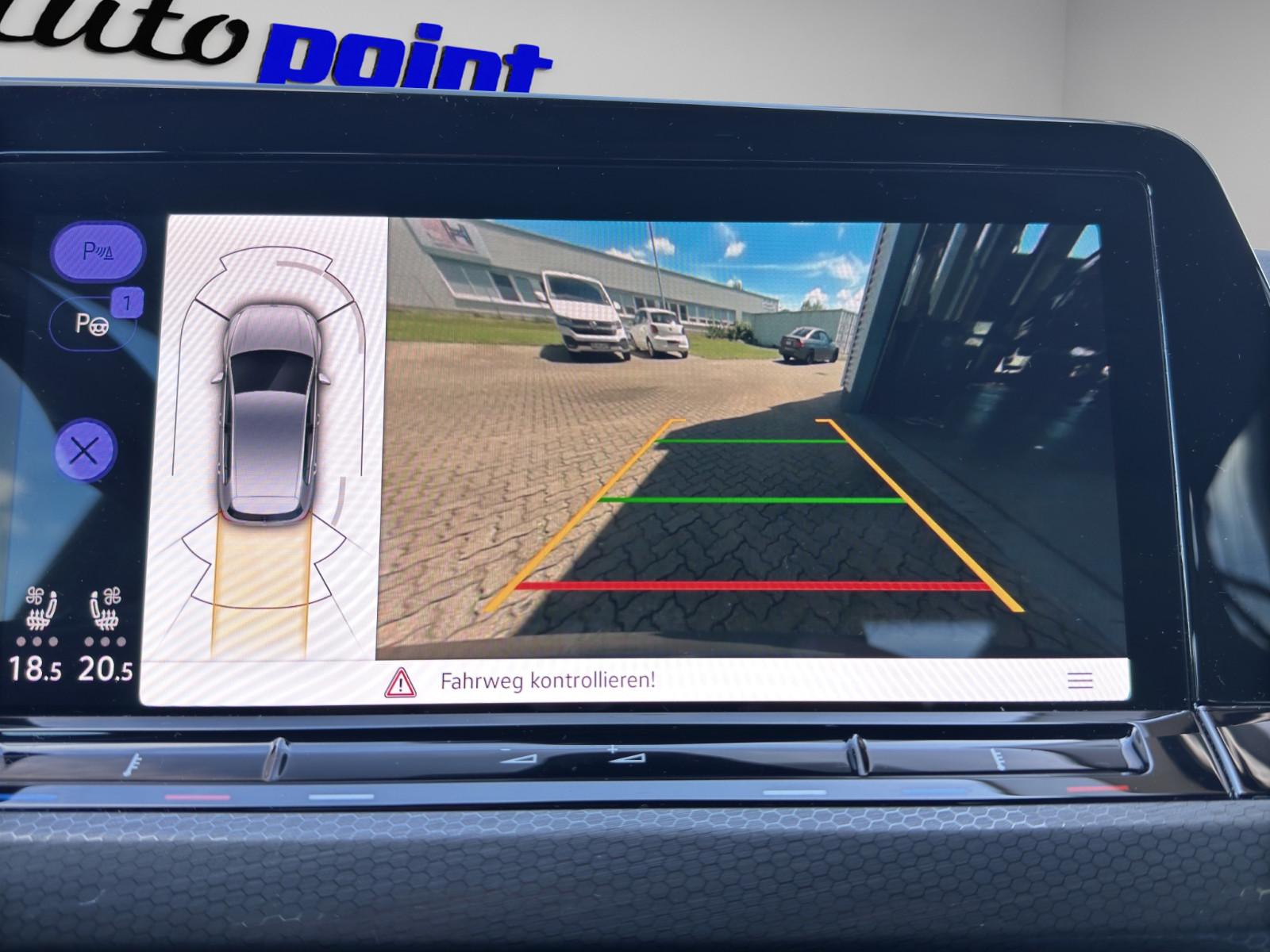 Volkswagen Golf VIII Lim. GTI PANO BLACK H&K DCC 19", миниатюра 21