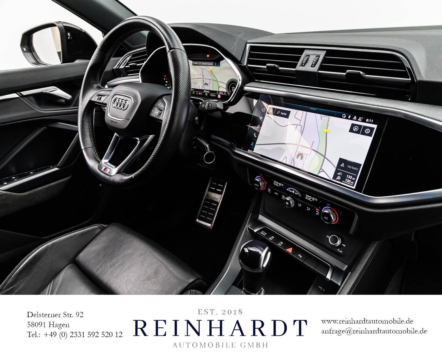 Audi Q3 SPORTBACK 45TFSi Q 2x S LINE BLACK CARPLAY/VC, миниатюра 18