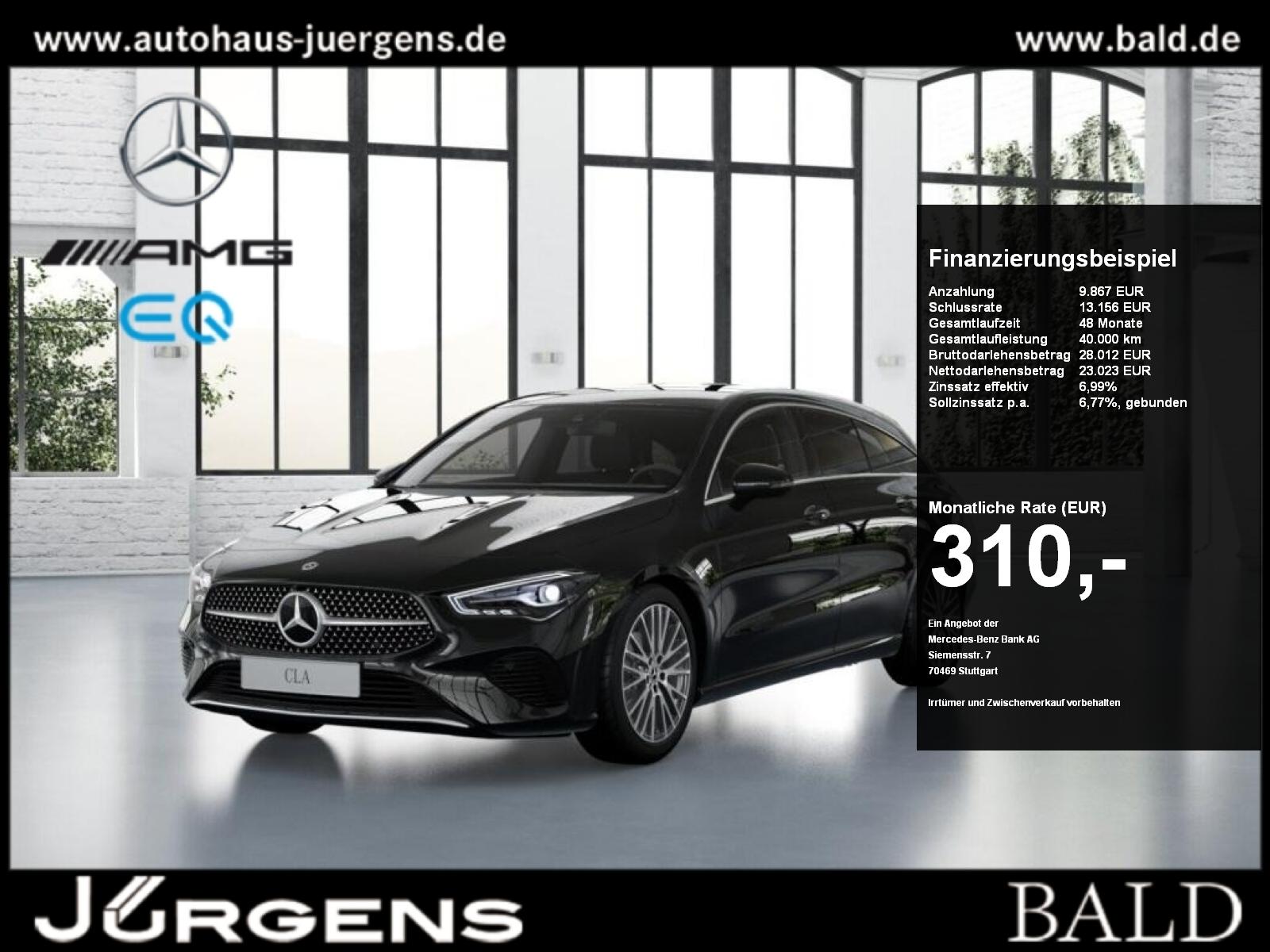Mercedes-Benz CLA 180 SB Progressive/Stdhz/Cam/LED/Digital