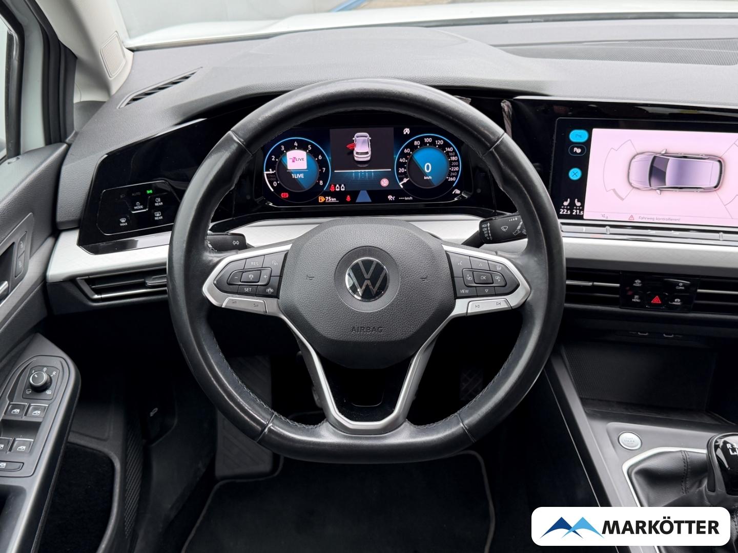 Volkswagen Golf VIII Life StandH/Park Assist/ACC/Navi/Lenkr, миниатюра 3