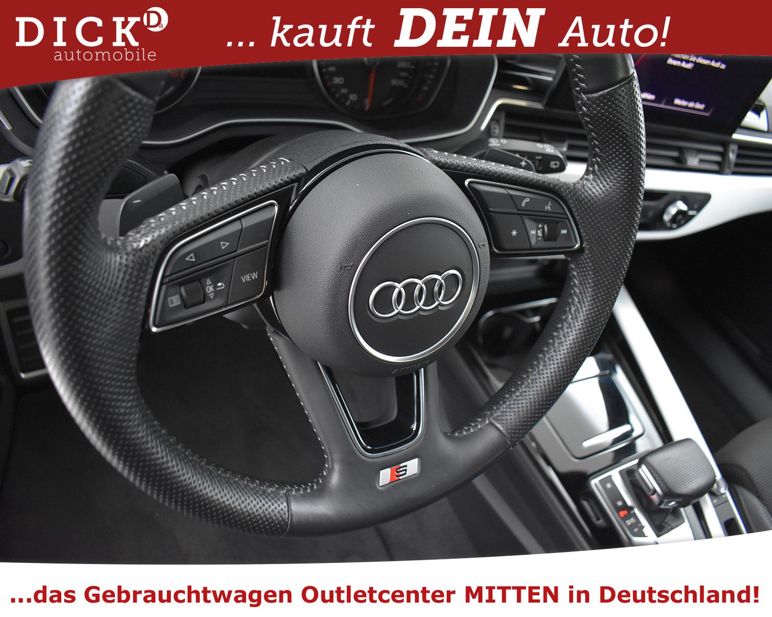AUDI A4 35d S-Tr >S LINE SPORT+NAV+LEDER+SHZ+LED+AHK - Image 15