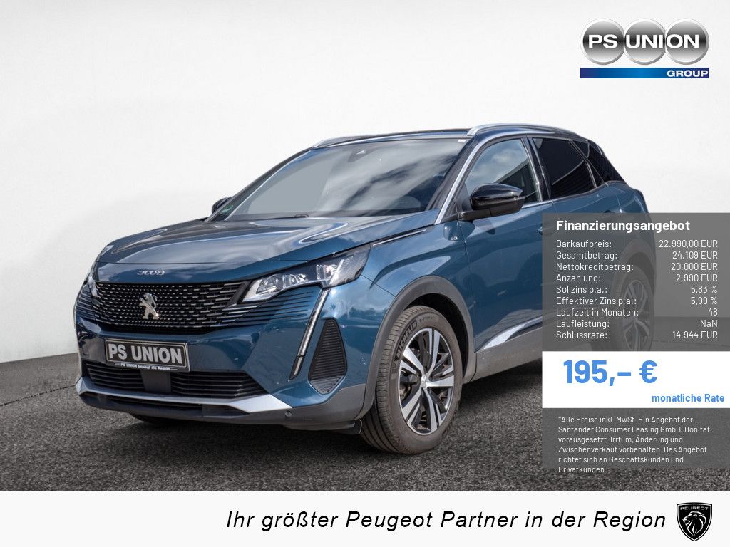 Peugeot 3008 1.2 GT EAT8 SHZ RÜCKFAHRKAMERA NAVI ACC
